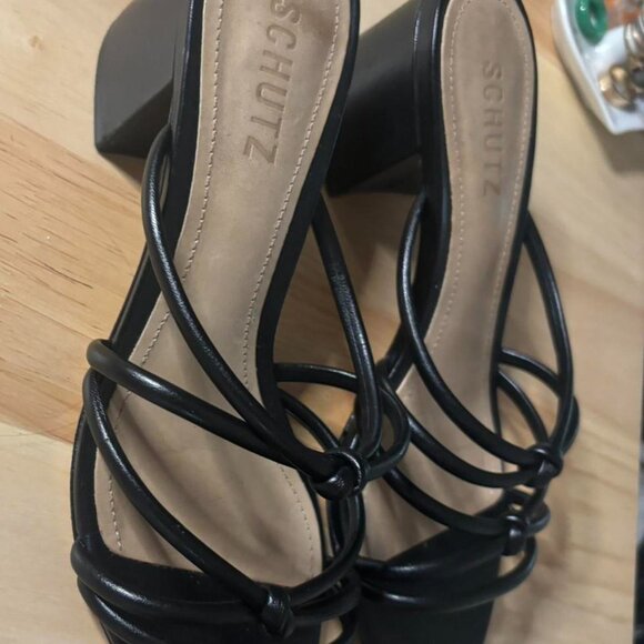 Schutz Women's Black Footwear - Picture 2 of 3